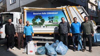Osmangazi Belediyesi, çevreye duyarlı örnek bir projeye imza atarak 136