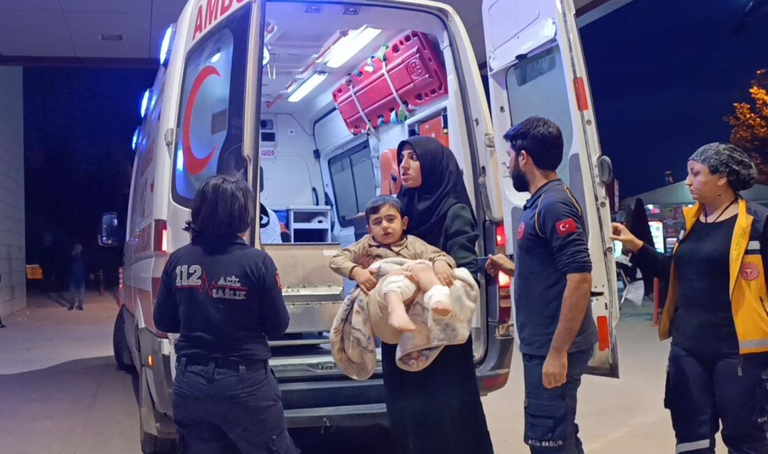 Bursa’nın İnegöl ilçesinde 3 yaşındaki bir çocuğun üzerine kaynar su