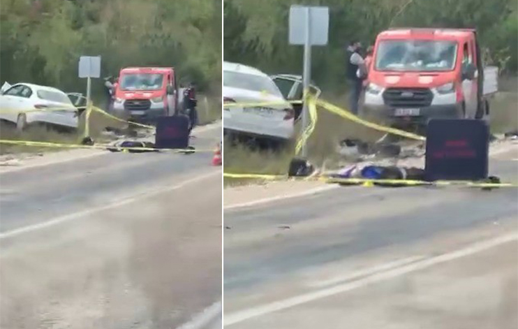 Bursa’da kafa kafaya kaza: 1 ölü, 1 yaralı Bursa'da Orhaneli yolu üzerinde meydana gelen trafik kazasında otomobil ile