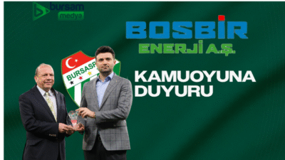 Bursaspor’un forma göğüs sponsoru BOSBİR Enerji ile yaşanan ödeme krizi