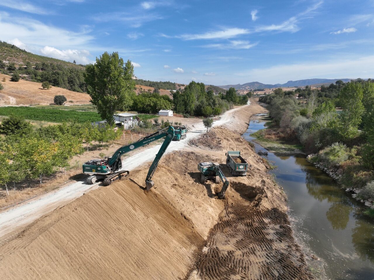 Tarım ve Orman Bakanlığı ekipleri tarımda modern sulamayı yaygınlaştırmak ve