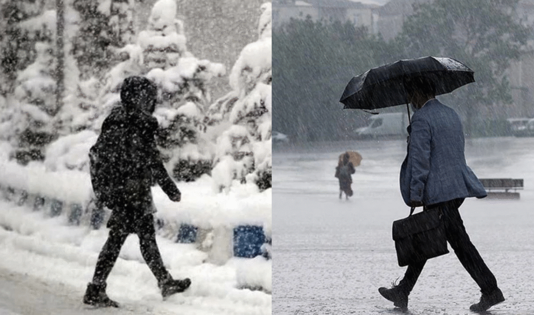 Meteorolojiden sağanak ve kar uyarısı Aralık ayının sonuna doğru yaklaşılırken, uzmanlardan yılbaşı için sağanak ve