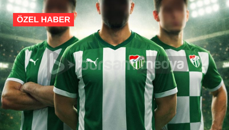 Bursaspor’da sağ bek, sol bek ve orta saha mevkileri için