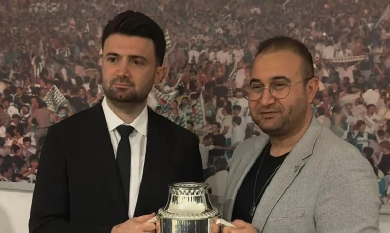 Bursaspor Başkanı Enes Çelik ve İkinci Başkan Oğuzhan Kutlucan Ankara'da