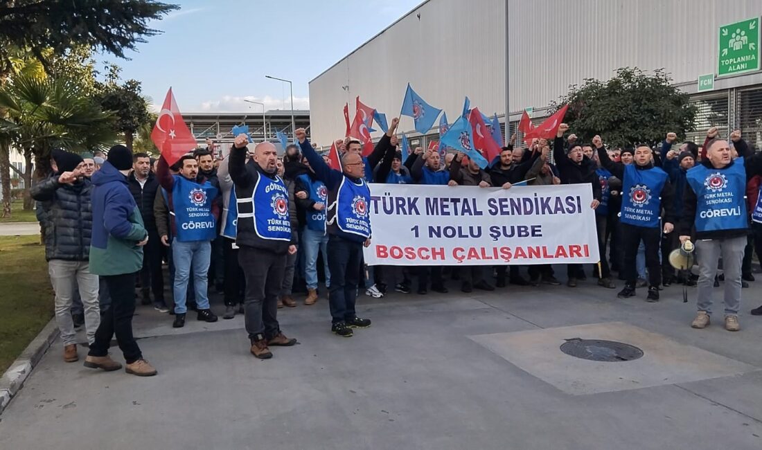 Bursa’da işçi eylemleri devam ediyor Bursa'da Tofaş ve Bosch fabrikaları başta olmak üzere tüm otomotiv