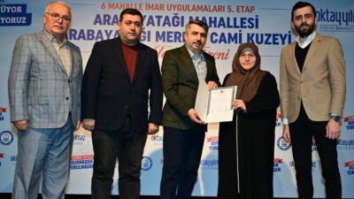Bursa'da Yıldırım Belediyesi, 6 Mahalle İmar Uygulamaları kapsamında Arabayatağı, Çınarönü,