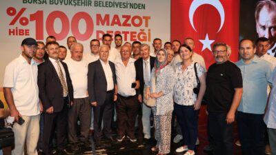 Bursa Büyükşehir Belediyesi, tarımsal üretimi desteklemek ve çiftçilerin girdi maliyetlerini azaltmak