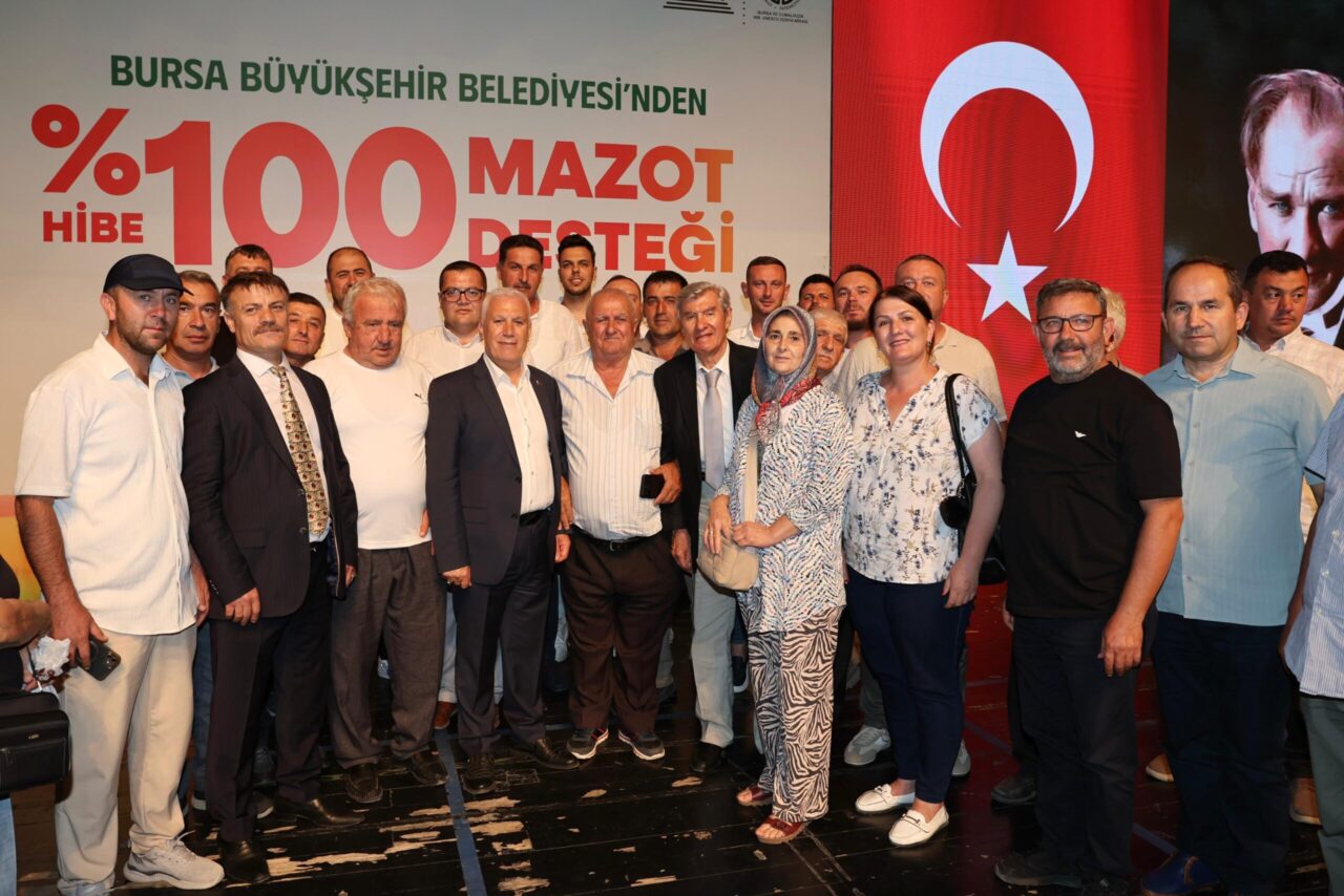 Bursa Büyükşehir Belediyesi, tarımsal üretimi desteklemek ve çiftçilerin girdi maliyetlerini azaltmak