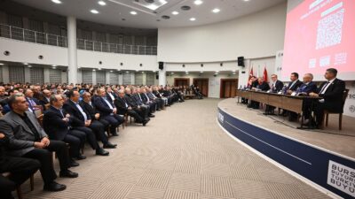 Makine sektör temsilcileri BTSO'da buluştu. 700'den fazla sektör temsilcisinin yoğun