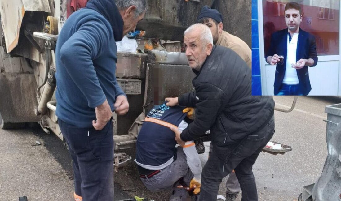 Bursa’da belediyeyi yasa boğan ölüm Bursa'da çöp toplayan işçi, çöp kamyonu ile arkadan gelen otomobilin