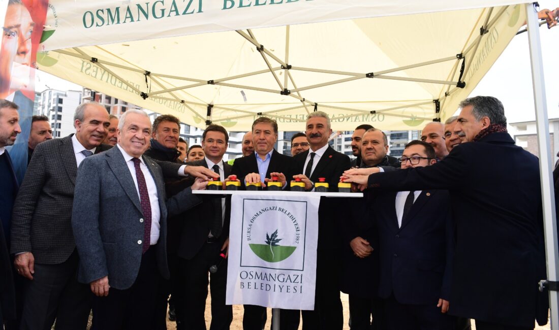 Osmangazi’ye yeni kapalı pazar alanı Bursa Osmangazi Belediyesi, kent yaşamını daha düzenli ve modern hale