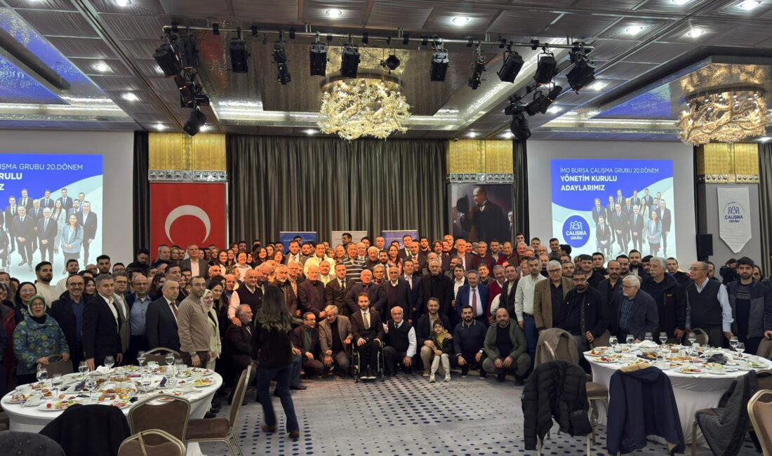 İMO Bursa’da Çalışma Grubu Adayı Erdem yönetim kurulunu tanıttı İnşaat Mühendisleri Odası (İMO) Bursa Şubesi'nde mevcut başkan Serdar Atilla