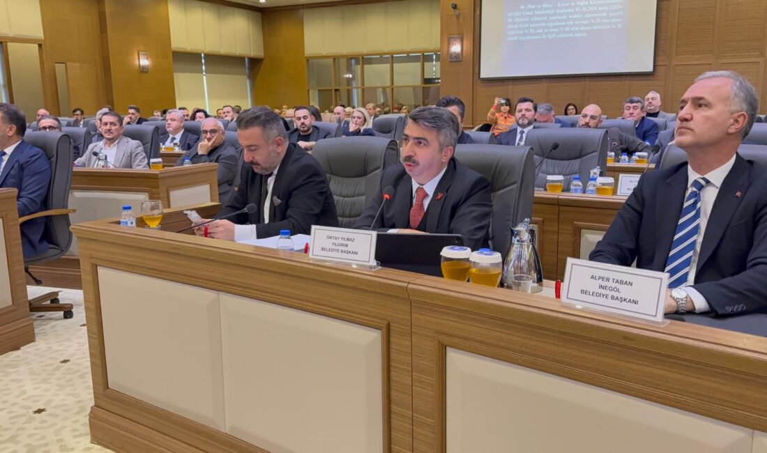 Bursa’da su faturasına belediye desteği Bursa Büyükşehir Belediye Meclisi Ocak ayı toplantısında söz alan Yıldırım