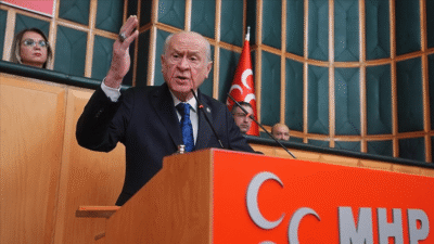 MHP Genel Başkanı Devlet Bahçeli bugünkü grup toplantısında açıklamalarda bulundu.