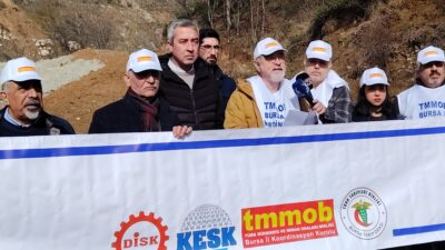 DİSK, KESK, TMMOB, TTB ve BAOB; Bursa ili Yenişehir ilçesi