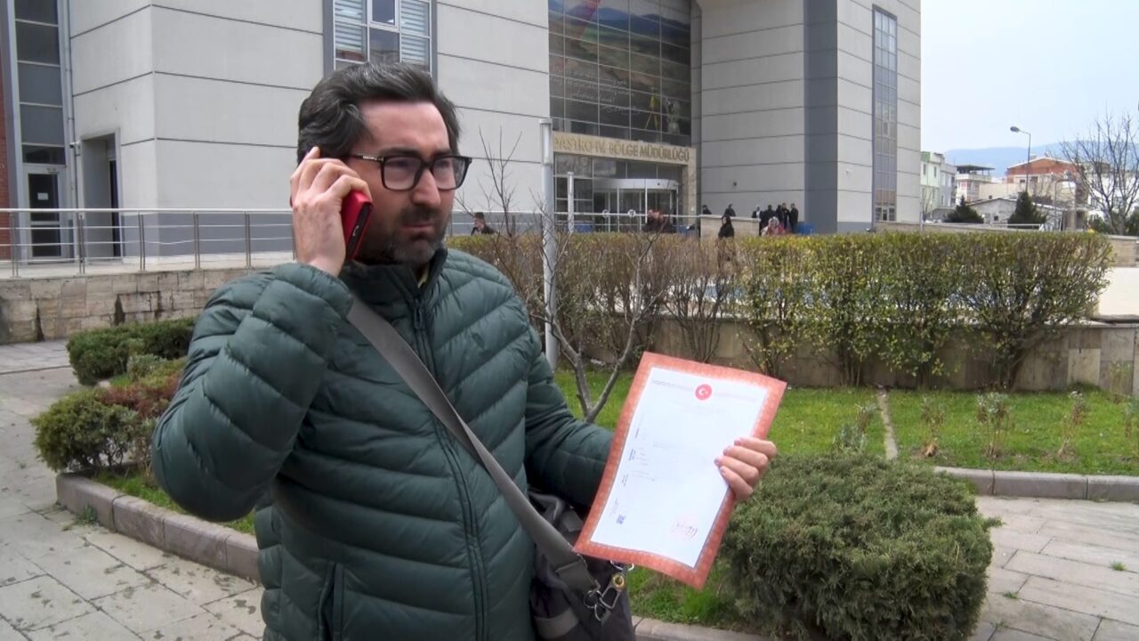 Bursa'da 42 yaşındaki Halil Dalgıç, e-Devlet üzerinden tapu takas sistemiyle