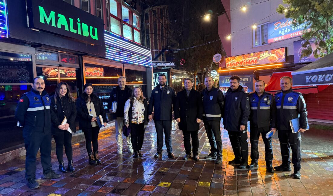 Bursa’da gece mekanlarına sıkı denetim Nilüfer Belediyesi, vatandaşların gece eğlencesini güven içinde sürdürebilmesi için eğlence