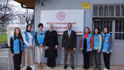 Bursa’da 2025 yılı boyunca evde sağlık hizmetleri kapsamında 110 bin