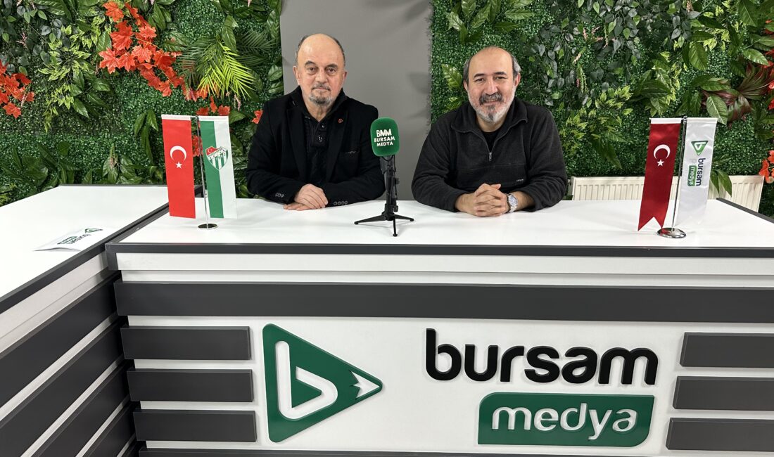 Spor Alanı’nda gündem Bursaspor ve spor basını Spor Alanı’nın 7. bölümünde TSYD Bursa Şube Başkanı Mehmet Ali