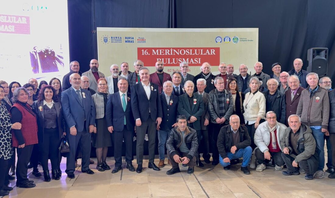 Bursa’da Merinos’un emektarları buluştu Türkiye’nin ilk sanayileşme atılımlarından olan Merinos Fabrikası’nın eski çalışanları, Bursa