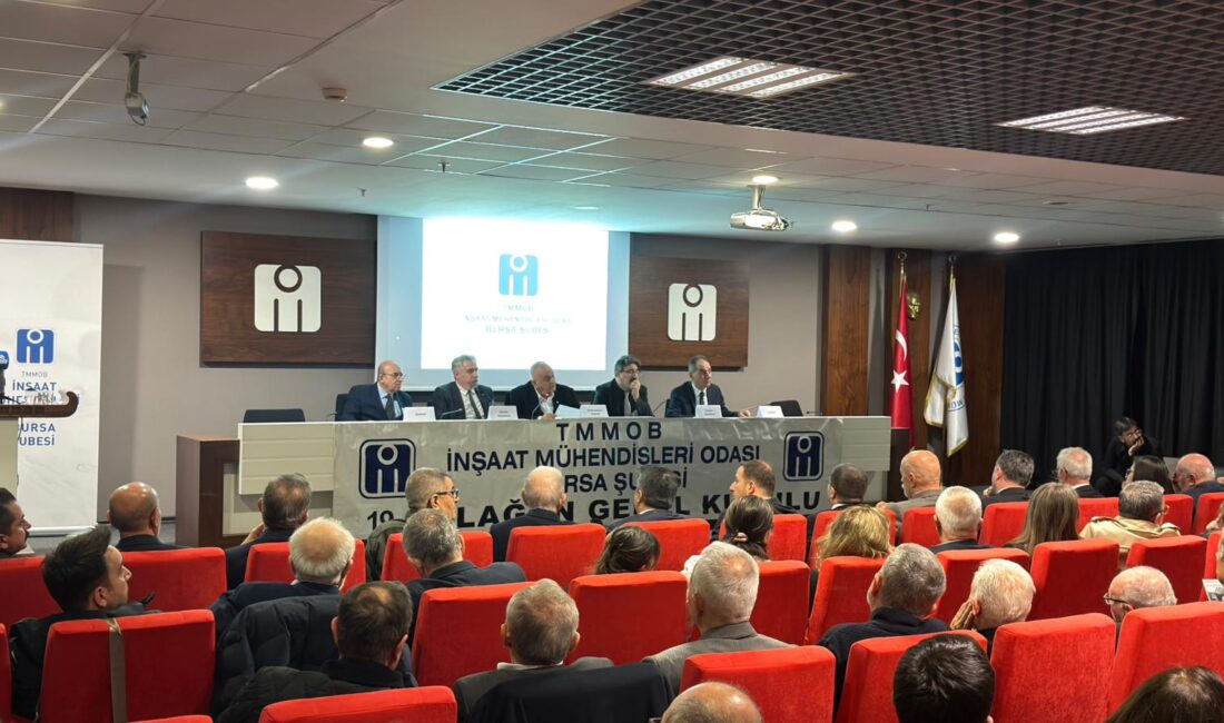 İMO Bursa’da seçim zamanı Türk Mimar ve Mühendis Odaları Birliği (TMMOB) İnşaat Mühendisleri Odası