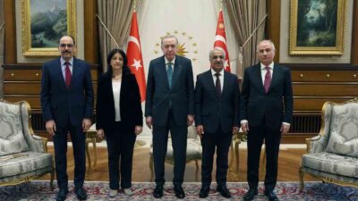Cumhurbaşkanı Recep Tayyip Erdoğan, DEM Parti heyetini Beştepe'de 4'üncü kez