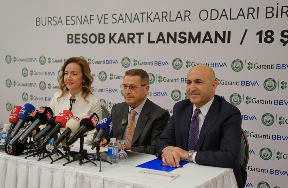 Bursa esnafına özel büyük iş birliği Garanti BBVA ile BESOB arasında imzalanan iş birliği kapsamında yaklaşık