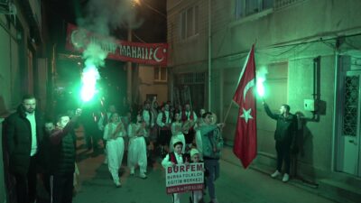 Rumeli geleneği Osmangazi’de yeniden hayat buldu. Meşaleler ve Balkan ezgileri