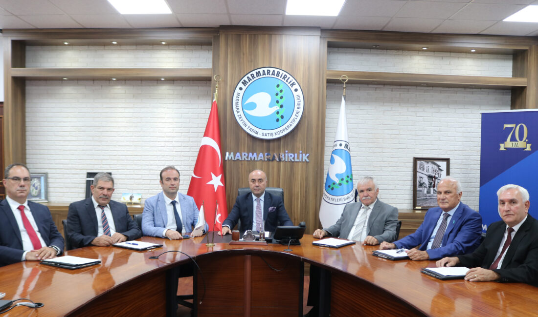 Son ödemeler 17 Nisan’da yapılacak Marmara Zeytin Tarım Satış Kooperatifleri Birliği (Marmarabirlik), 2025-2026 iş yılı