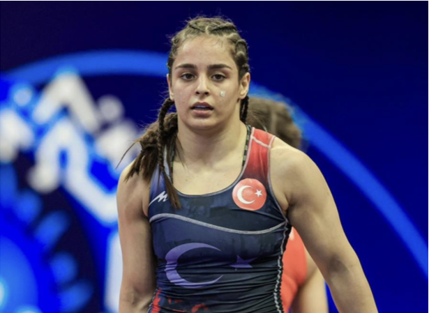 Sırbistan’da düzenlenen U23 Avrupa Güreş Şampiyonası’nda milli sporcu Tuba Demir,