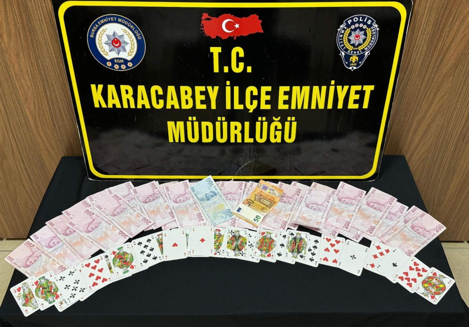 Karacabey’de 5 iş yerine düzenlenen operasyonda 24 kişiye idari para