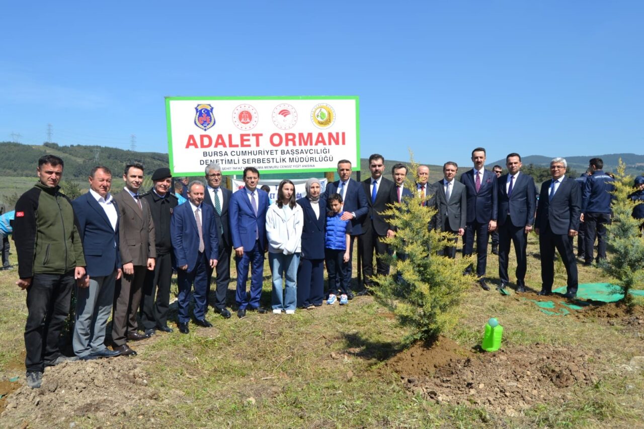 Bursa’da şehit infaz ve koruma memuru Cengiz Yiğit’in anısını yaşatmak