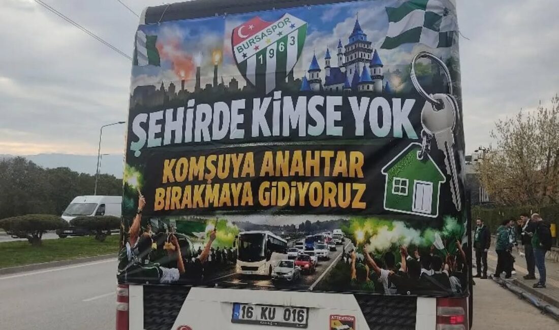 Bursa göç verdi! Bugün Eskişehir’de tarihindeki önemli maçlarından birine daha çıkacak olan Bursaspor’u