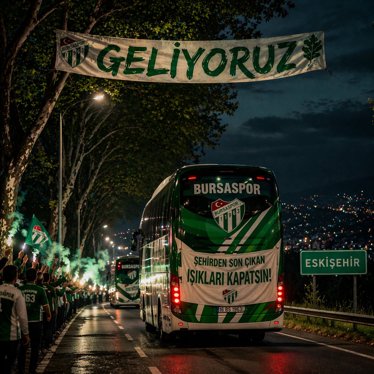 Eskişehir'de oynanacak Ankara Demirspor- Bursaspor maçında alınacak güvenlik tedbirleri duyuruldu.