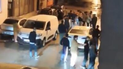 Bursa’da iki grup arasında çıkan kavga mahalleyi adeta savaş alanına