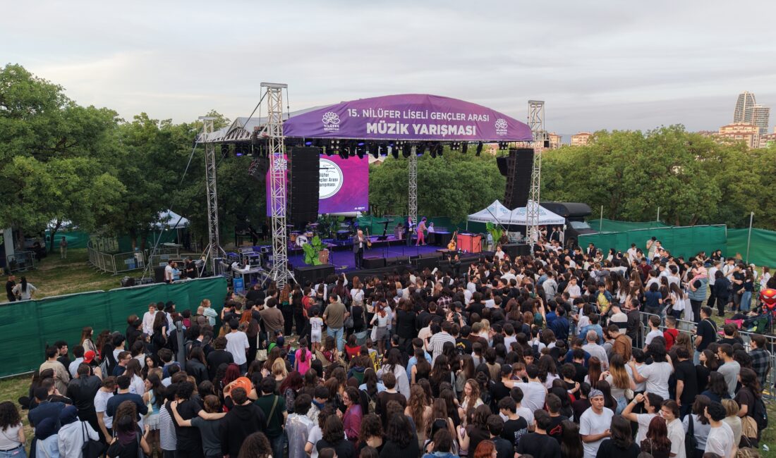 O Anlar Gençlik Festivaline Döndü! Nilüfer’de bu yıl 15’incisi düzenlenen Liseli Gençler Arası Müzik Yarışması’nda