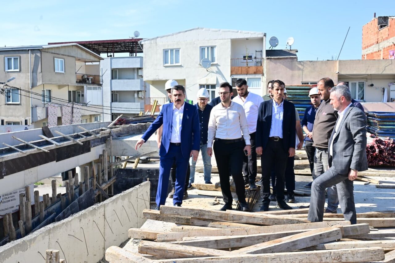 Yıldırım’da yapımı süren yeni proje dikkat çekti. İçinde gençlik merkezi,