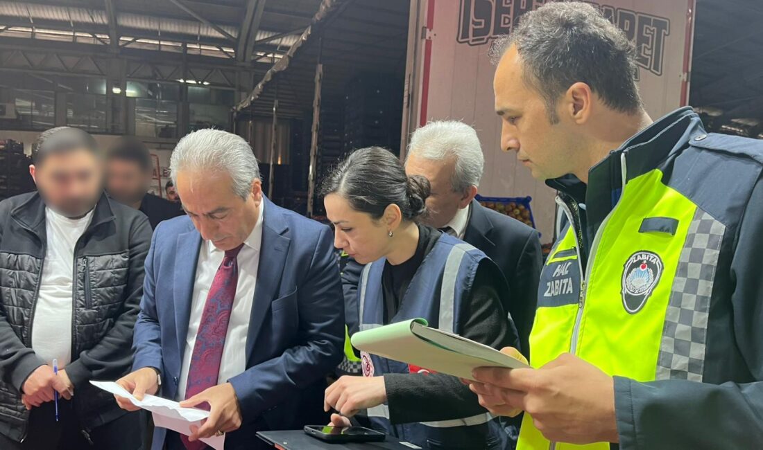 Bir anda denetim yağdı… Kurban Bayramı öncesi Bursa’da sebze-meyve hali ve otobüs terminalinde sıkı