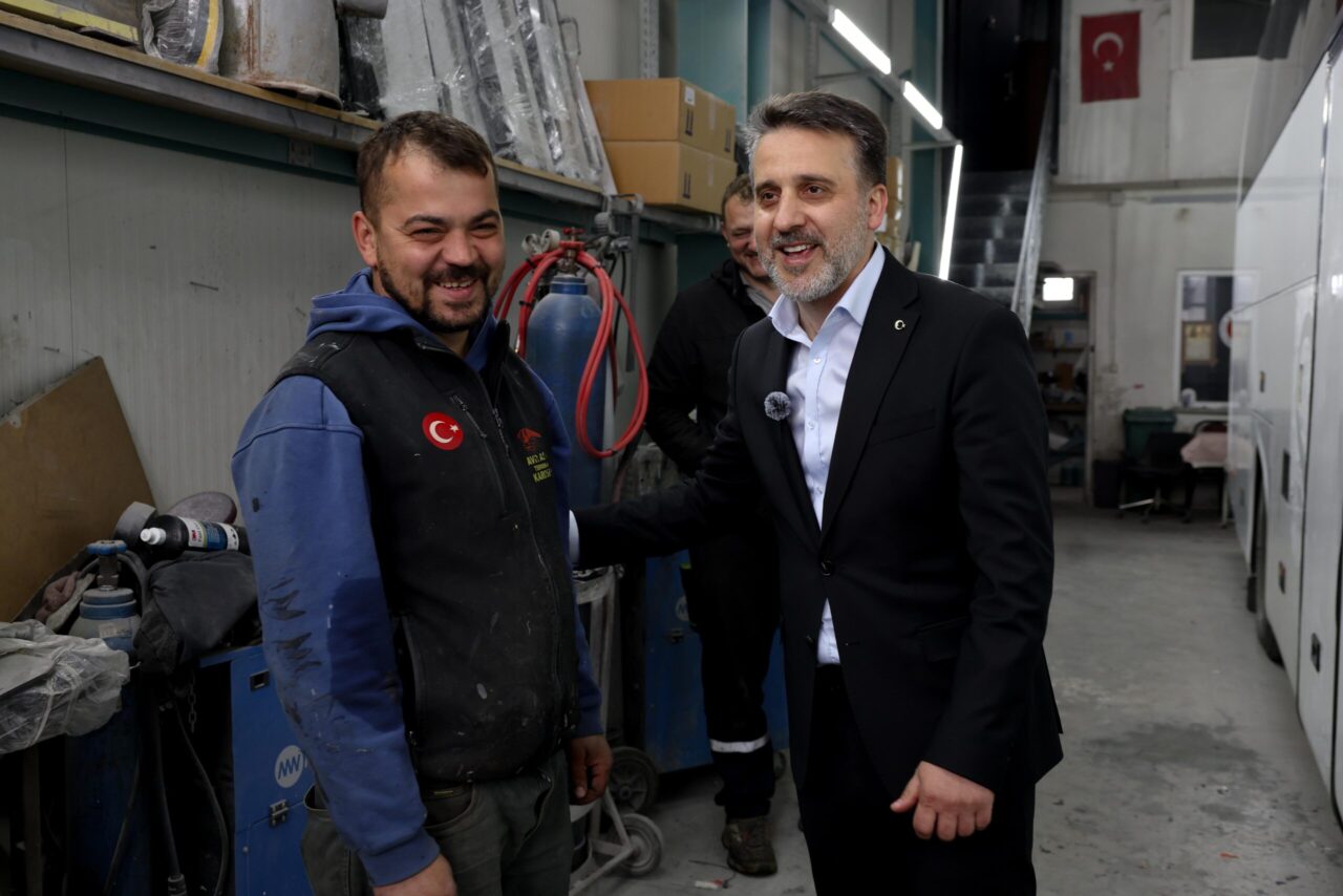 Bursa Büyükşehir Belediyesi Başkan Vekili Şahin Biba, 1 Mayıs Emek