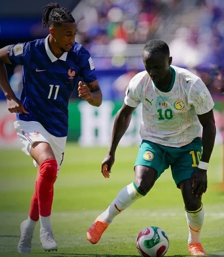2026 Dünya Kupası maçında Fransa, Senegal'i 3-1 mağlup etti. 