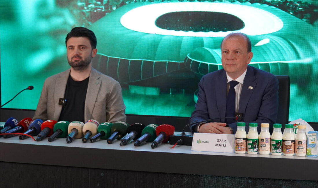 Bursaspor, Matlı Şirketler Grubu ile yaptığı sponsorluk anlaşması kapsamında 2026-2027