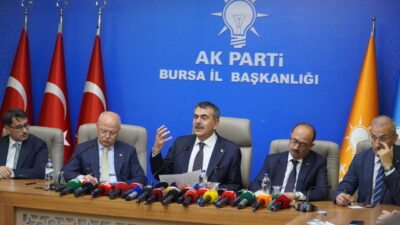 Milli Eğitim Bakanı Yusuf Tekin, Bursa ziyaretinde eğitim alanındaki gelişmeleri