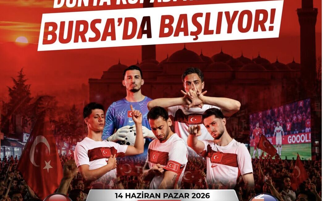 Sabah namazı sonrası dev ekran buluşması Bursa Büyükşehir Belediyesi, A Milli Futbol Takımı’nın 2026 FIFA Dünya