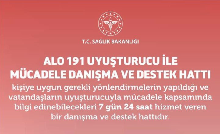 Uluslararası Uyuşturucu Kullanımı ve Kaçakçılığı ile Mücadele Günü kapsamında vatandaşlara,