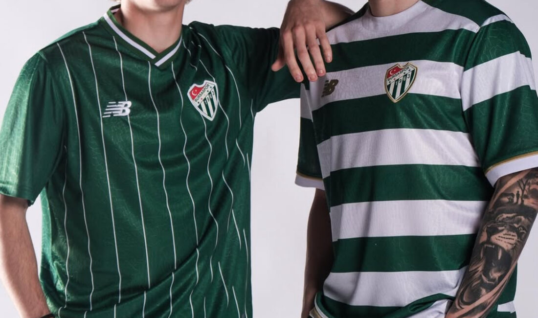 Bursaspor, TFF 1. Lig’de mücadele edeceği 2026-2027 sezonunun formalarını tanıttı.