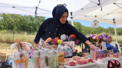 Osmangazi Belediyesi'nin OBAM ve ALBAM üyeleri tarafından hazırlanan el emeği