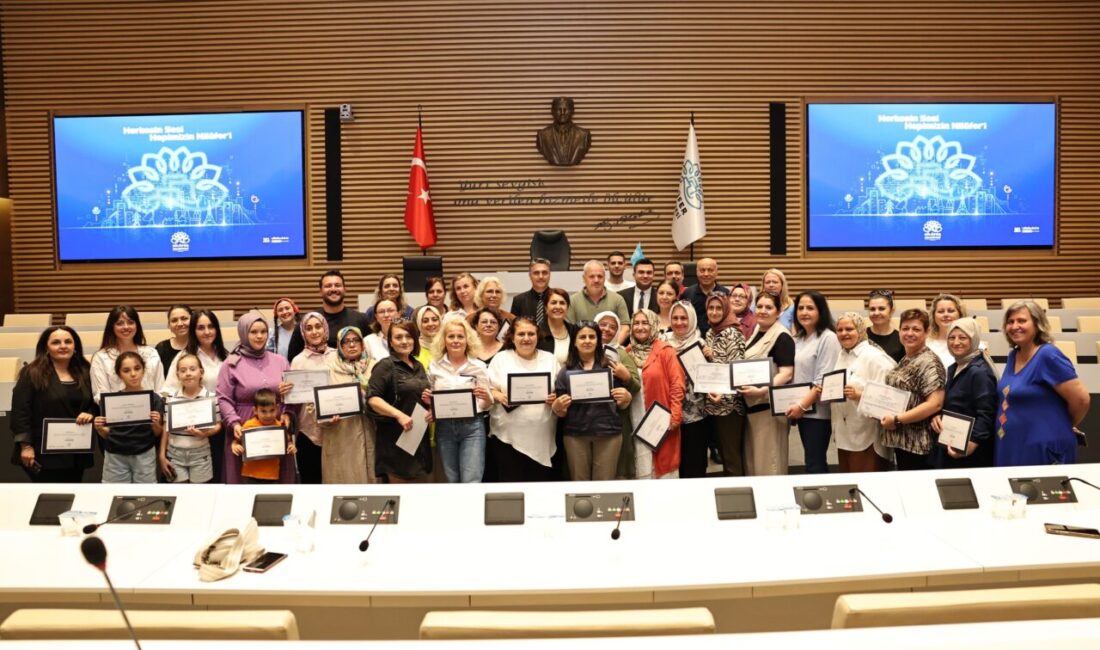 Kadınlardan önemli başarı Nilüfer Belediyesi ve Nilüfer Halk Eğitim Merkezi iş birliğiyle düzenlenen