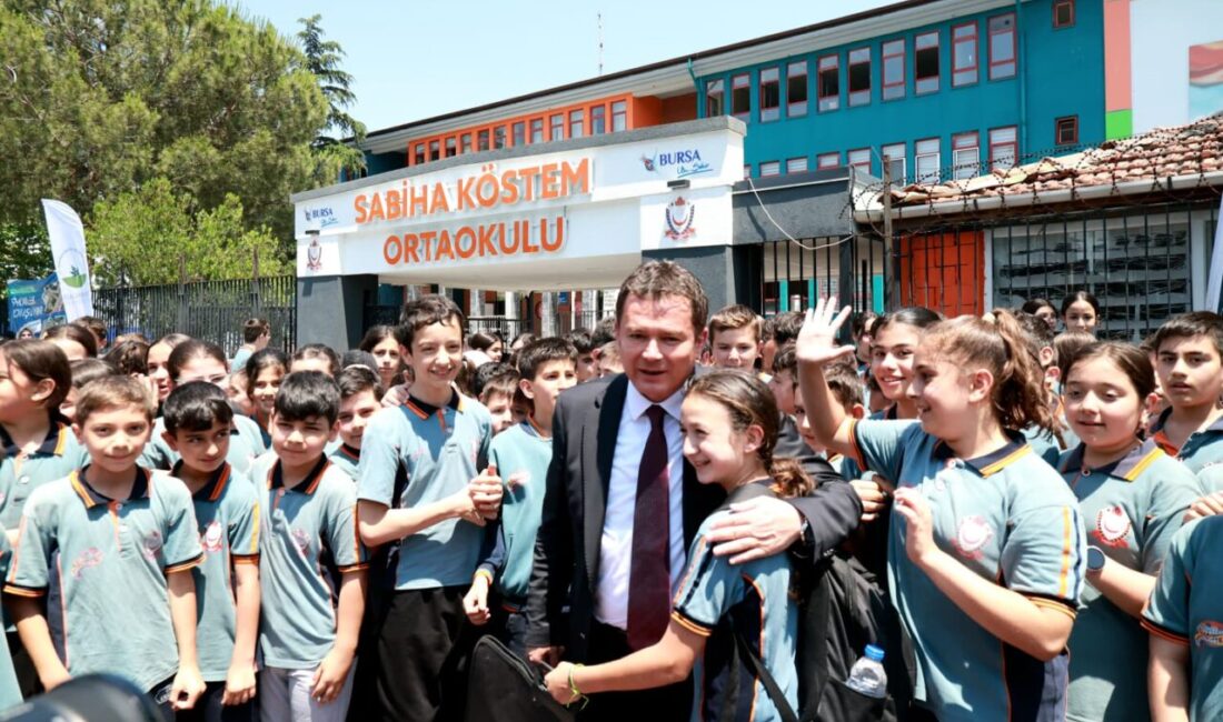 O sokak artık çocukların Osmangazi Belediyesi, okul çevresinde güvenliği artırmak ve çocuklara daha fazla