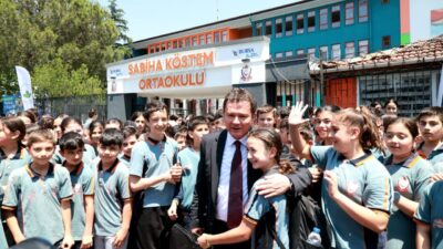 Osmangazi Belediyesi, okul çevresinde güvenliği artırmak ve çocuklara daha fazla