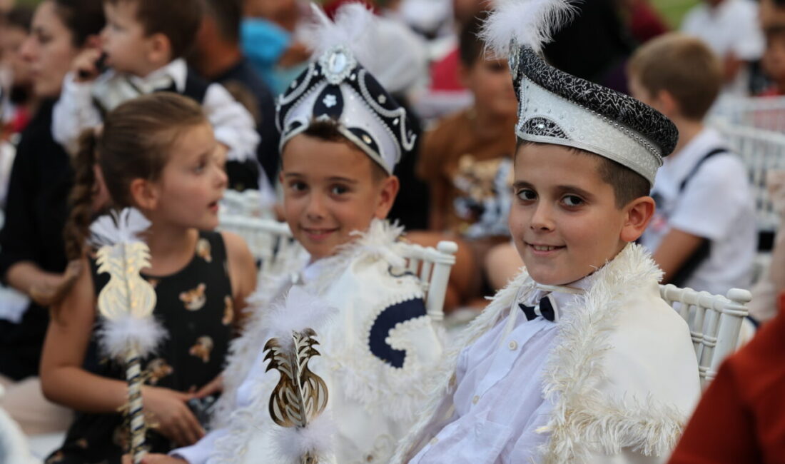 Bursa Büyükşehir Belediyesi’nin geleneksel hale getirdiği Sünnet Şöleni için kayıtlar